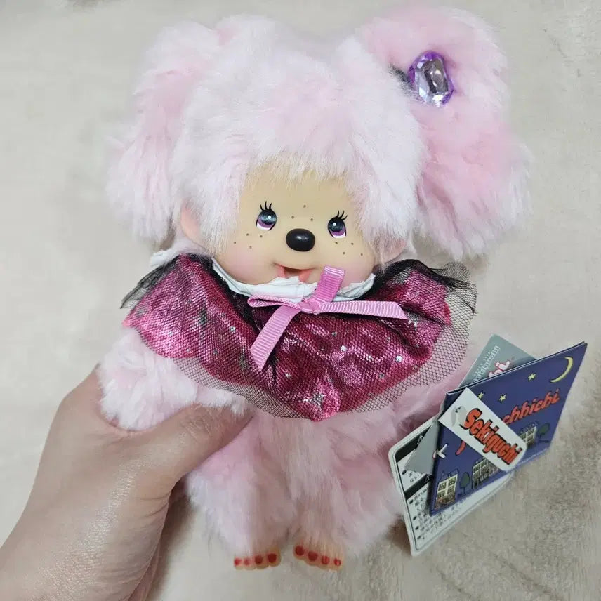 [BUNJANG] Classic Mischief Halloween Pinky Monchhichi Doll / 오늘만할인)고전 할로윈 미스치프 핑키 몬치치