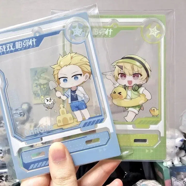 [BUNJANG] Furnishing Gray Raven Charging Falcon Chrome, Kamui Summer SD Acrylic Stand / 퍼니싱 그레이 레이븐: 차징팔콘 크롬, 카무이 여름 SD 아크릴 스탠드