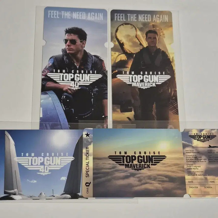 [BUNJANG] Top Gun &amp; Top Gun: Maverick Special Ticket Set / 탑건 + 탑건 매버릭 스페셜티켓 판매