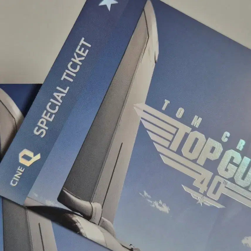 [BUNJANG] Top Gun &amp; Top Gun: Maverick Special Ticket Set / 탑건 + 탑건 매버릭 스페셜티켓 판매