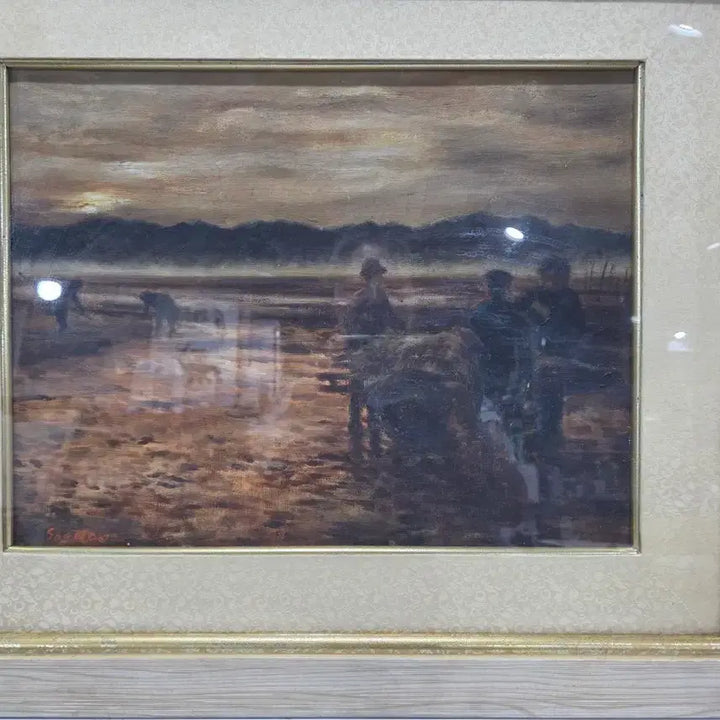 [BUNJANG] Oil Painting - Traditional Korean Art / 오래된 고화