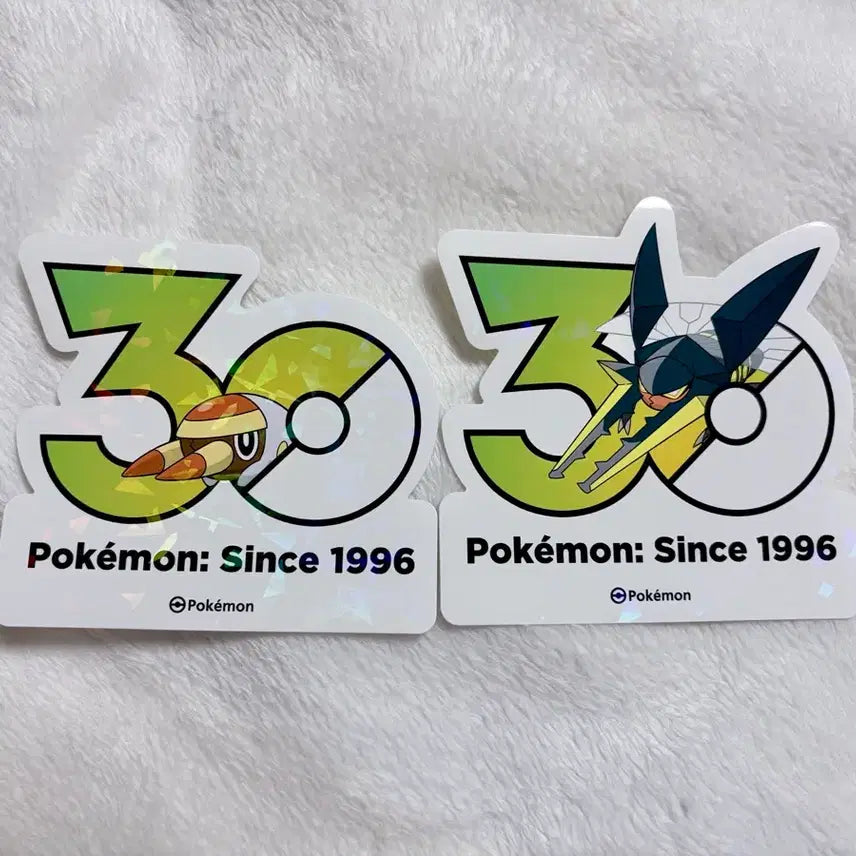 [BUNJANG] Pokemon 30th Anniversary Sticker Set - Torkoal &amp; Armaldo Bundle / 포켓몬 30주년 스티커- 턱지충이 투구뿌논 일괄