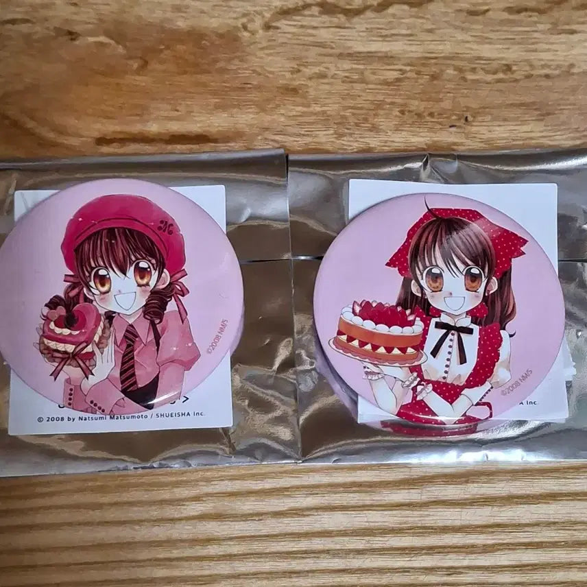 [BUNJANG] Dream Concert Pop-Up Cafe Collaboration Can Badge Set (2 Types) / 꿈빛파티시엘 팝업 콜라보 카페 캔뱃지 2종 세트
