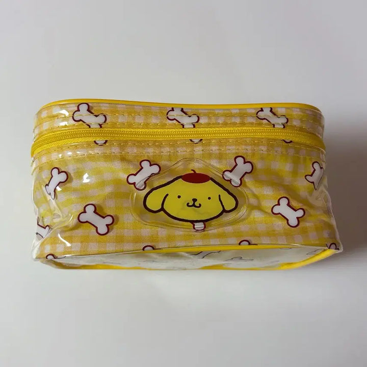 [BUNJANG] Rare Vintage Pom Pom Purin Pouch Storage Case / 레어 고전 폼폼푸린 파우치 보관함 폼푸