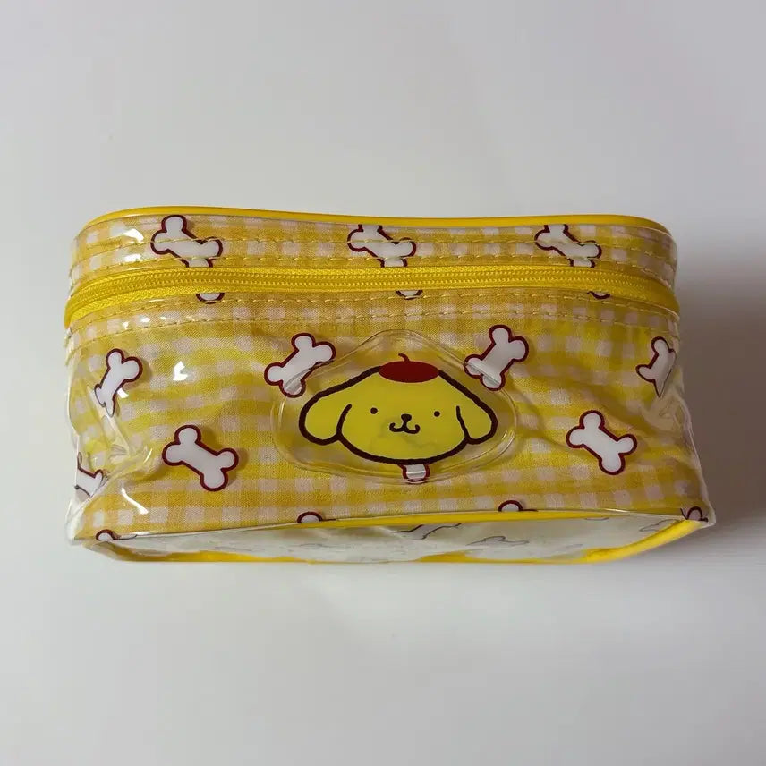 [BUNJANG] Rare Vintage Pomponpurin Pouch Organizer / 레어 고전 폼폼푸린 파우치 보관함 폼푸 비비틱스