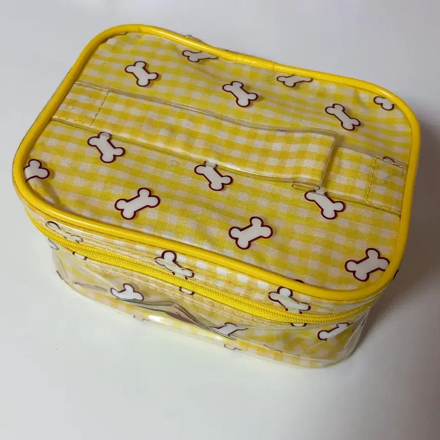 [BUNJANG] Rare Vintage Pomponpurin Pouch Organizer / 레어 고전 폼폼푸린 파우치 보관함 폼푸 비비틱스