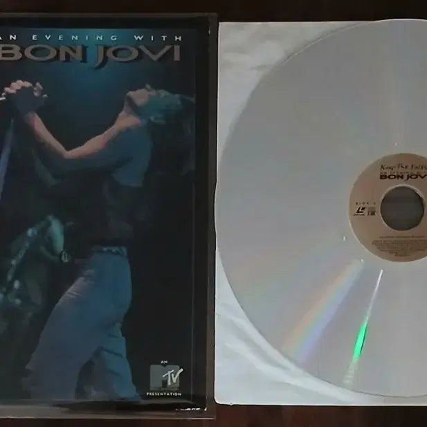 [BUNJANG] Bon Jovi Keep The Faith LaserDisc (LD) / 본조비 Keep The Faith 레이저 디스크 LD