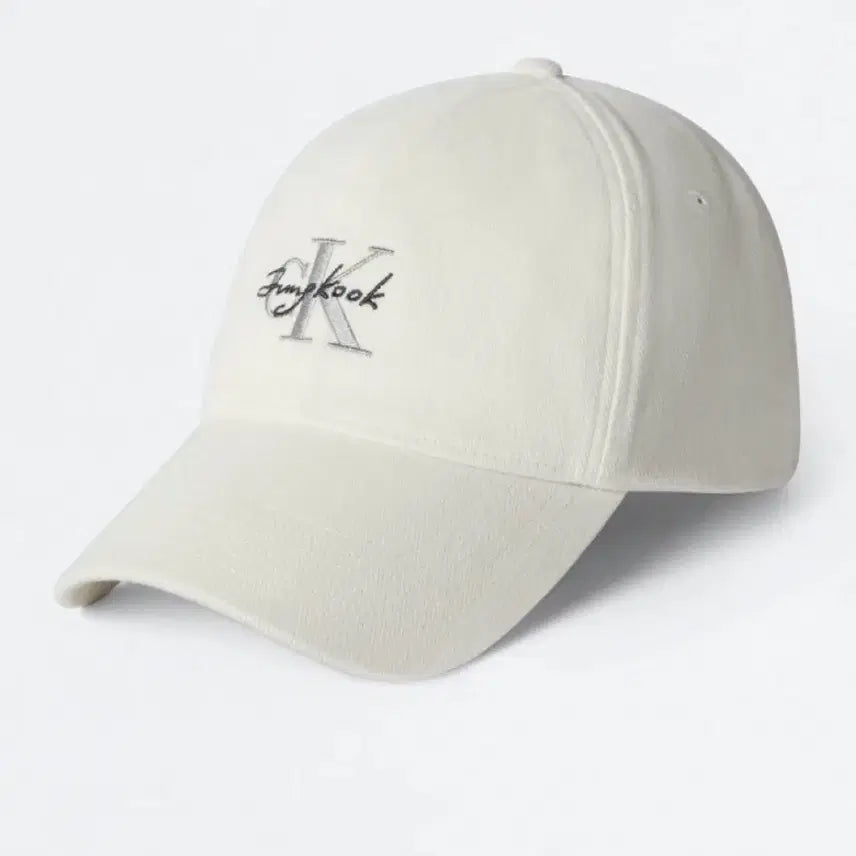 [SOLD OUT] 캘빈클라인 CK 정국 콜라보 볼캡 화이트(미개봉)