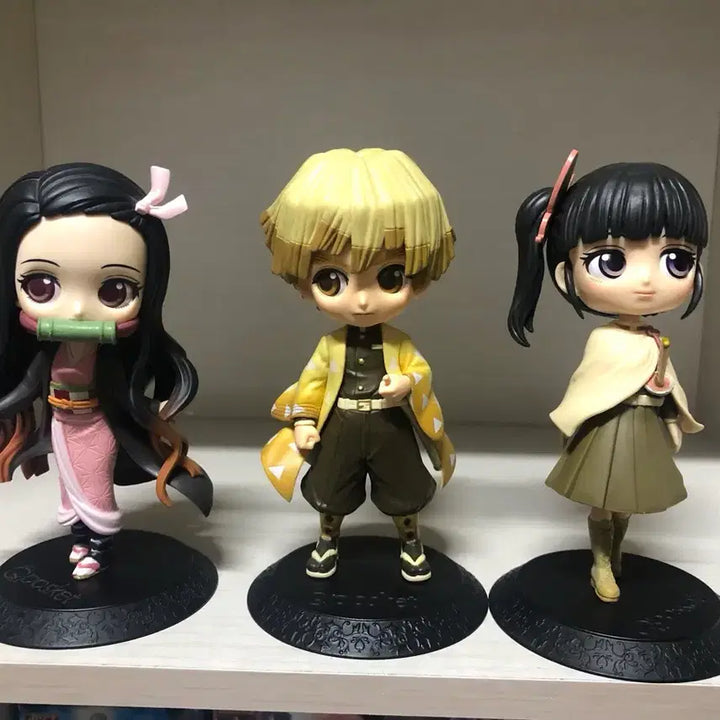 [BUNJANG] Demon Slayer Qposket Figure Set (3 Types) / 귀멸의 칼날 Qposket 피규어 3종