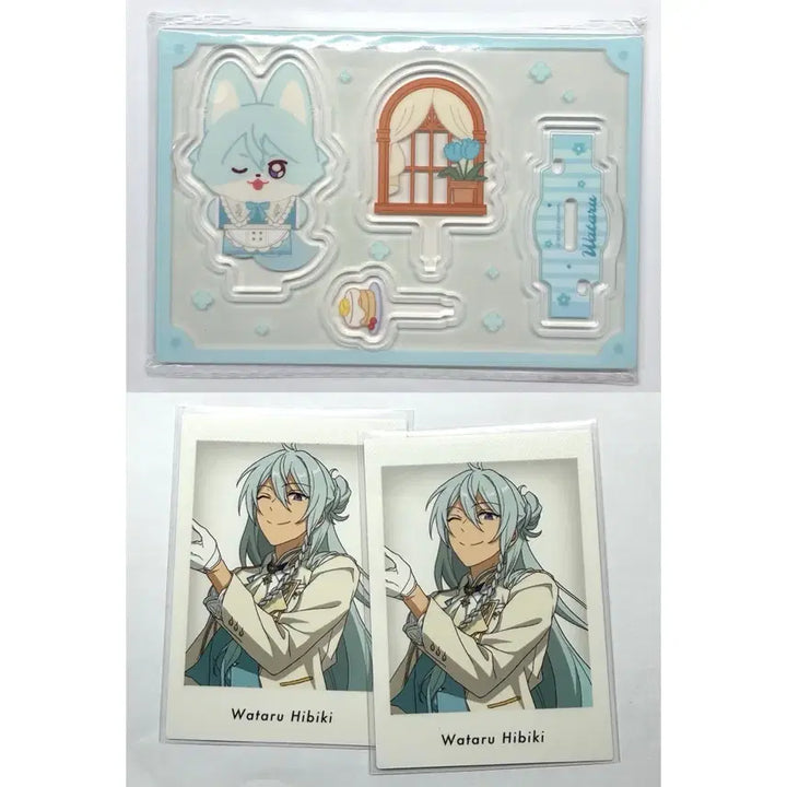 [BUNJANG] Ensemble Stars Hibiki Wataru Cafe Fox Acrylic Stand / 앙스타 히비키 와타루 중스타 보송보송 카페 여우 아크릴 애니메이트 파샷츠