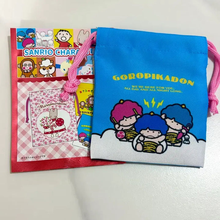 [BUNJANG] Sanrio Goropikadon Drawstring Pouch / 산리오 고로피카돈 복조리 파우치