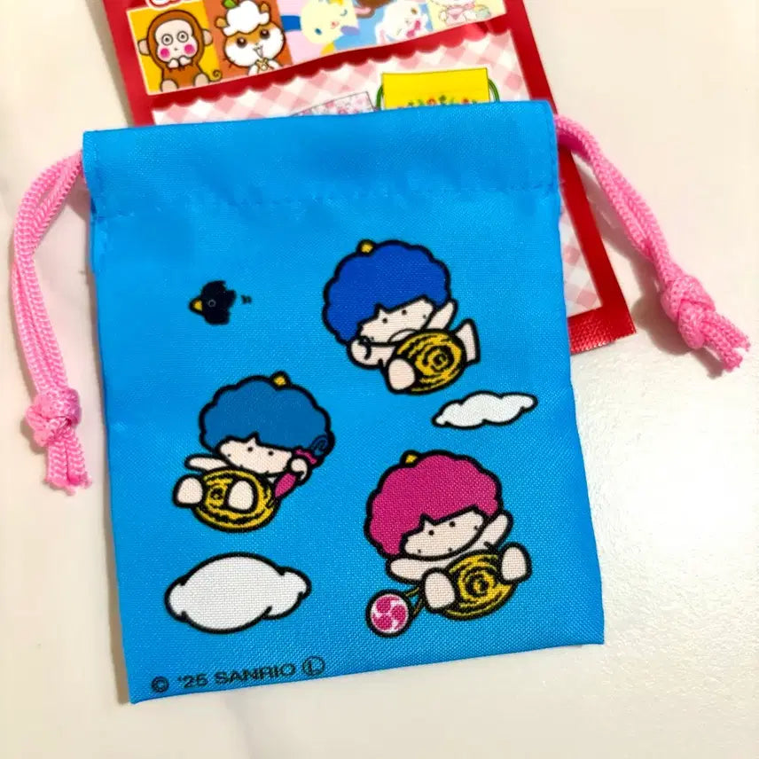 [BUNJANG] Sanrio Goropikadon Drawstring Pouch / 산리오 고로피카돈 복조리 파우치