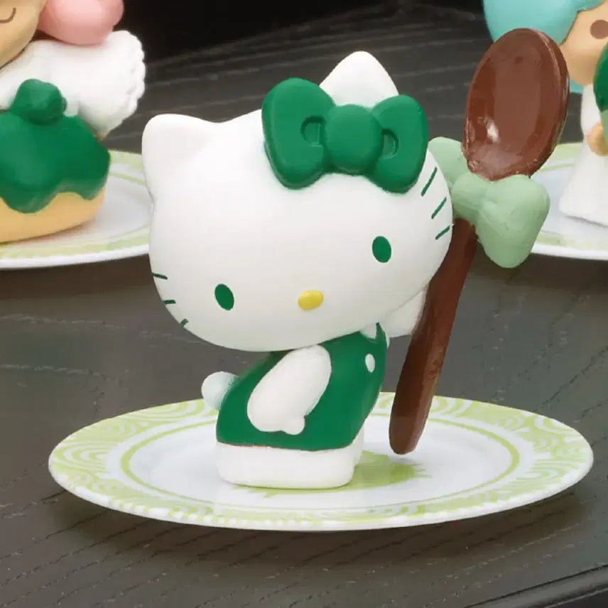 [BUNJANG] Takara Tomy Sanrio Matcha Gacha Kitty Figure (New) / 타카라 토미 산리오 말차 갸챠 키티 피규어 (새상품