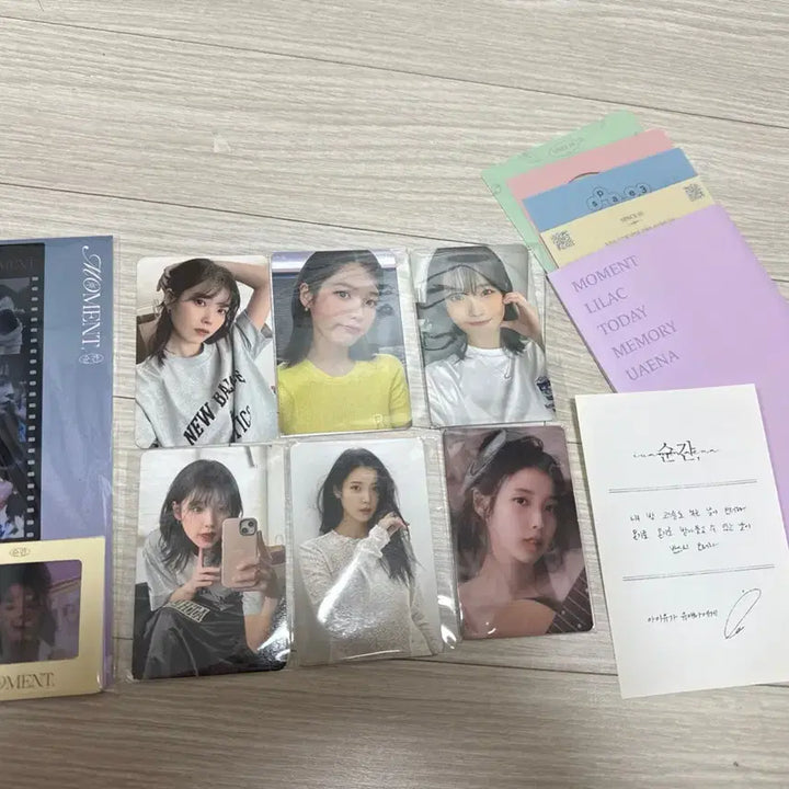 [BUNJANG] IU "Moment" Exhibition Photocard Bundle Set / 아이유 순간 전시회 굿즈 포토카드 일괄(오늘만 이가격)