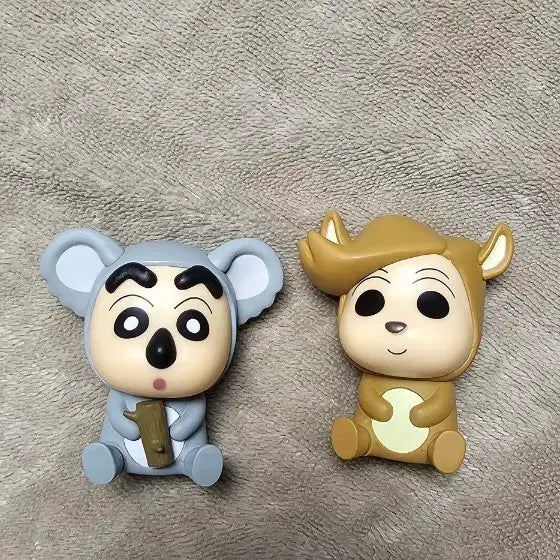 [BUNJANG] Crayon Shin-chan Koala/Deer Figure Set (2 Types) / 짱구 코알라/사슴 인형 피규어 2종 세트