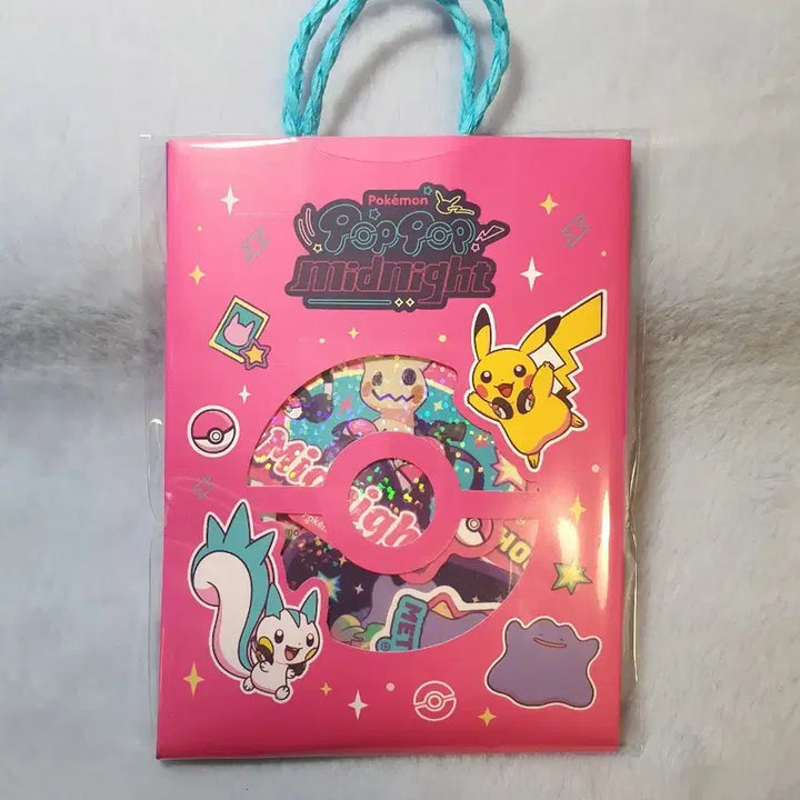 [BUNJANG] Pokemon Ditto Playground Midnight Sticker Set / 포켓몬 메타몽 놀이터 미드나잇 조각스티커 세트