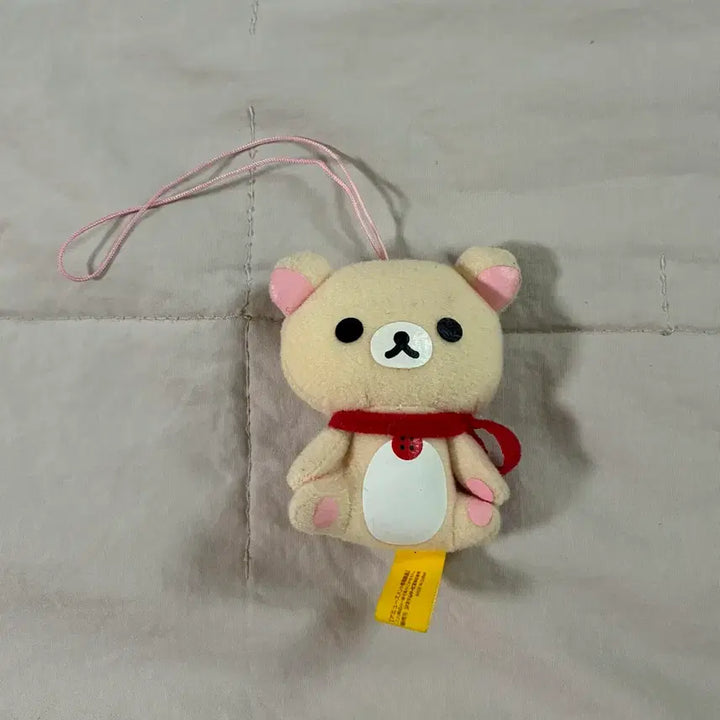 [BUNJANG] Rilakkuma Korilakkuma Red Scarf Classic Plush Doll / 빨간 목도리 코리락쿠마 고전 인형
