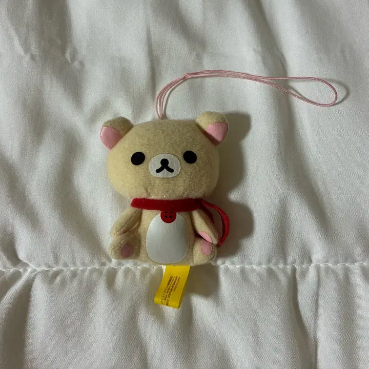 [BUNJANG] Korilakkuma Red Scarf Vintage Doll / 산엑스 빨간 목도리 코리락쿠마 고전 인형