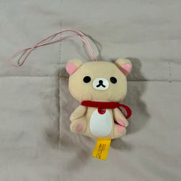 [BUNJANG] Rilakkuma Korilakkuma Red Scarf Classic Plush Doll / 빨간 목도리 코리락쿠마 고전 인형