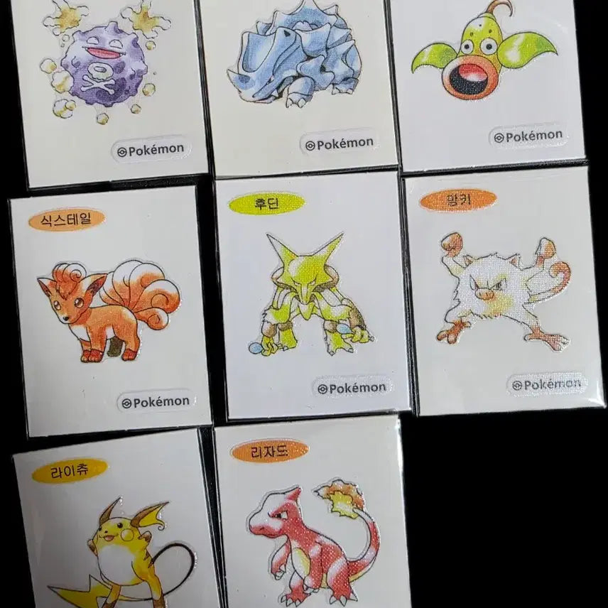[BUNJANG] Pokemon 30th Anniversary Bread Stickers / 포켓몬 30주년 띠부씰 판매합니다.