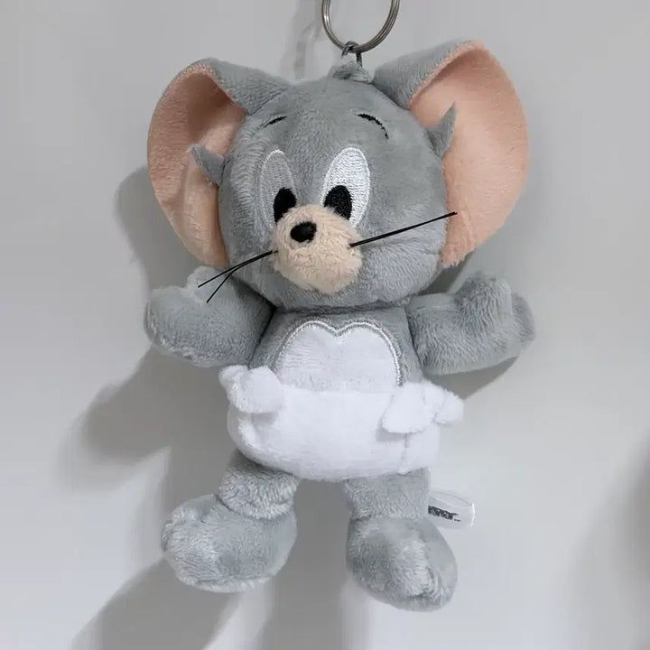 [BUNJANG] Tom and Jerry Tuppy Bag Charm Doll Keychain / 톰과제리 터피 가방고리 인형 키링