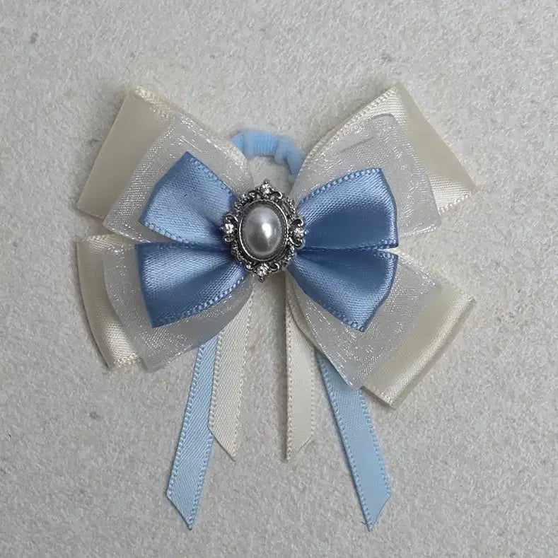 [BUNJANG] Mini Abyong Lightstick Ribbon Charm Accessory / 미니 아뵹(키링 응원봉) 리본/응꾸리본/응원봉 리본/므메미무 리본
