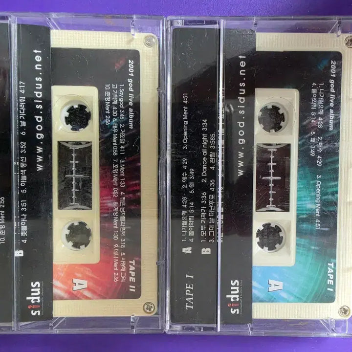 [BUNJANG] god 2001 Live 2nd Album Cassette Tape (Unsealed) / [개봉/카세트 테이프] 지오디 god 2001 라이브 2 tape