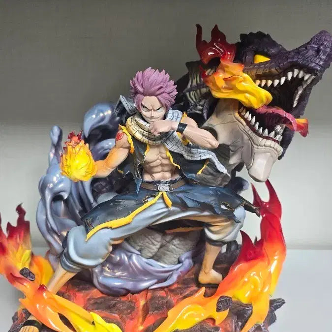 [BUNJANG] Fairy Tail Natsu Resin Figure / 묻지마 거래 가격 더 안 내림) 페어리테일 GG 나츠 레진 피규어
