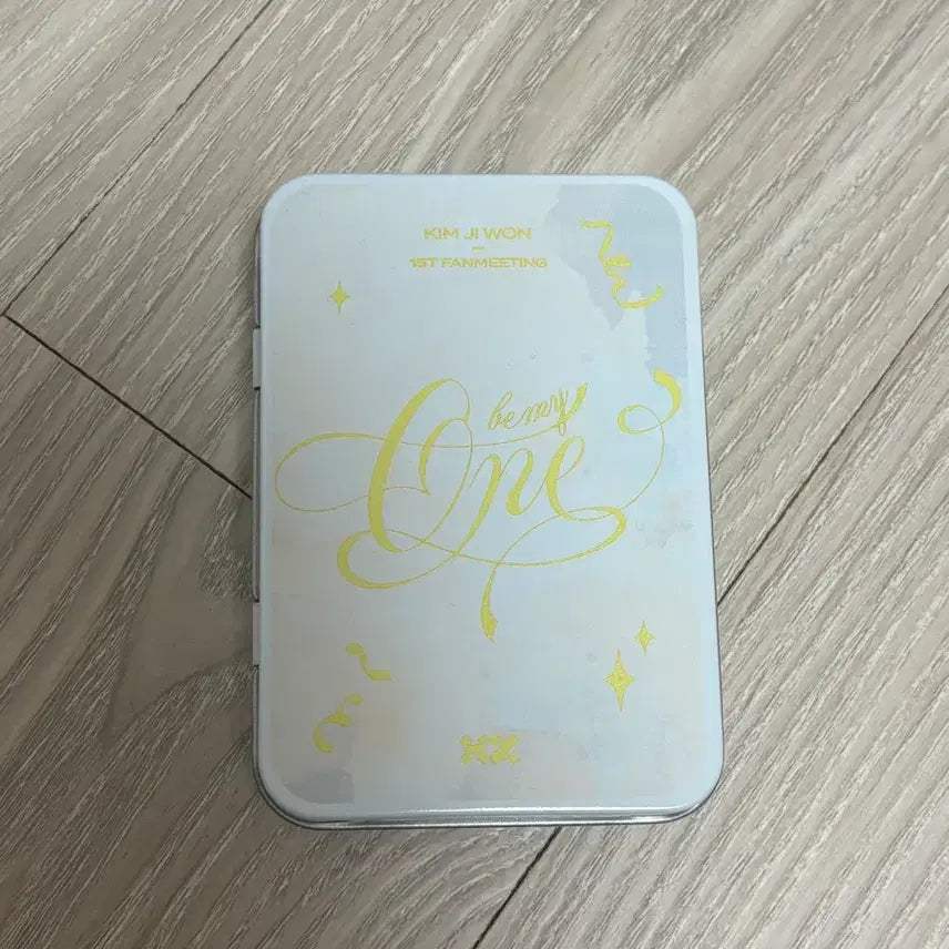[BUNJANG] KIM JI WON Photocard Tin Case / 김지원 포카 틴케이스
