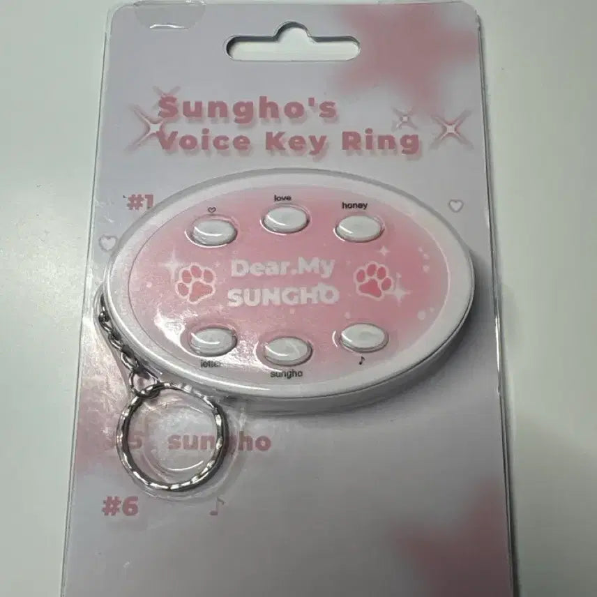 [BUNJANG] Voice Keyring Seongho / 탈덕처분 보이스키링 성호