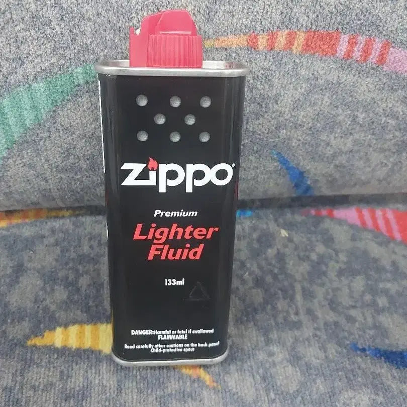 [BUNJANG] Zippo Lighter + Oil Set with Sun Wukong Engraving / 지포 라이터 + 오일 세트