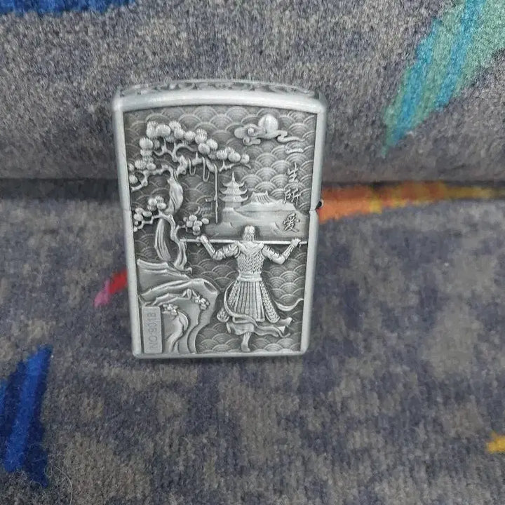 [BUNJANG] Zippo Lighter + Oil Set with Sun Wukong Engraving / 지포 라이터 + 오일 세트