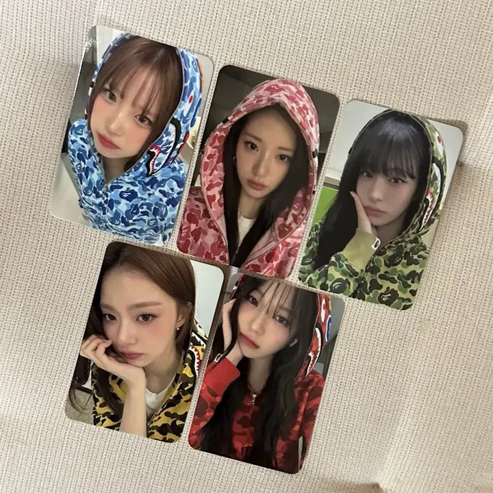 [BUNJANG] fromis_9 Bape Fanmade Photocard / 프로미스나인 베이프 비공굿 포카