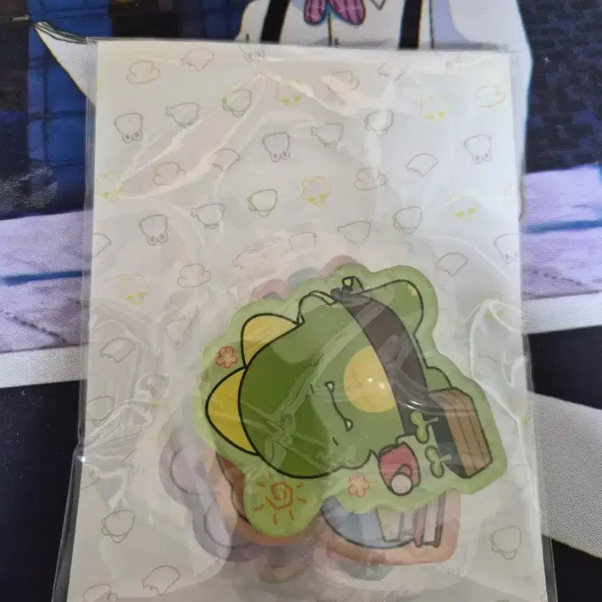 [BUNJANG] Pixely 10th Anniversary Epoxy Die-cut Stickers / 픽셀리 10주년 에폭시 조각 스티커
