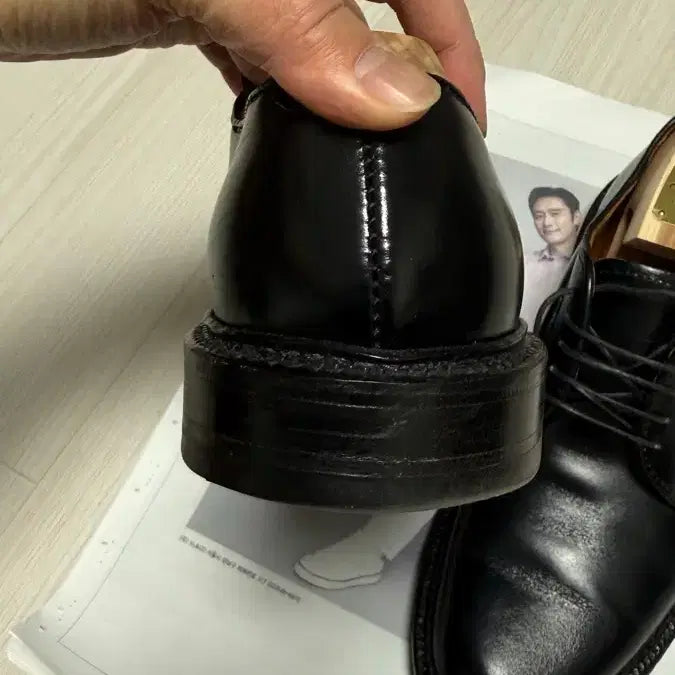 [BUNJANG] Alden 9909 Black Derby Shoes (Calfskin) Size 7D / 알든 블랙 더비 슈즈 9909(카프) 7D 판매해요