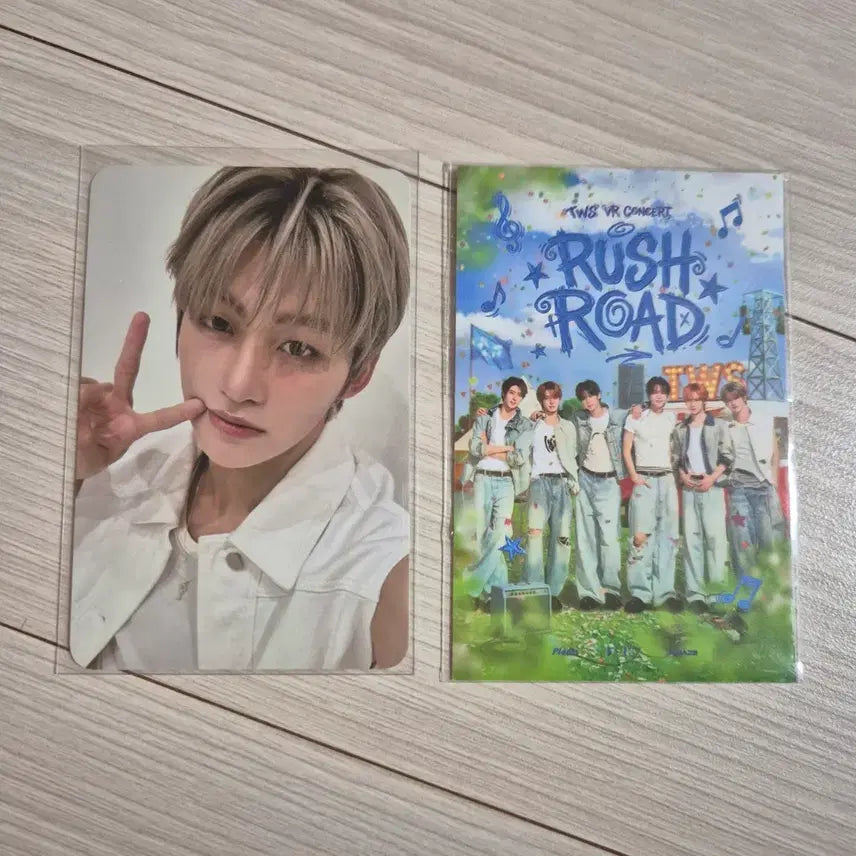 [SOLD OUT] 투어스 지훈 러쉬로드 포카