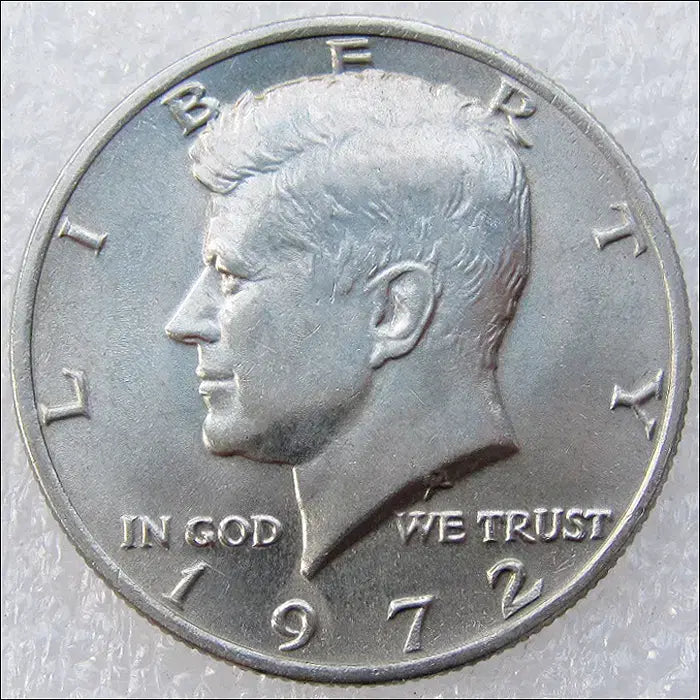 [BUNJANG] 1972 P Kennedy Half Dollar Coin / 미국 1972년 P 케네디 하프달러 (341) [동전, 외국주화]