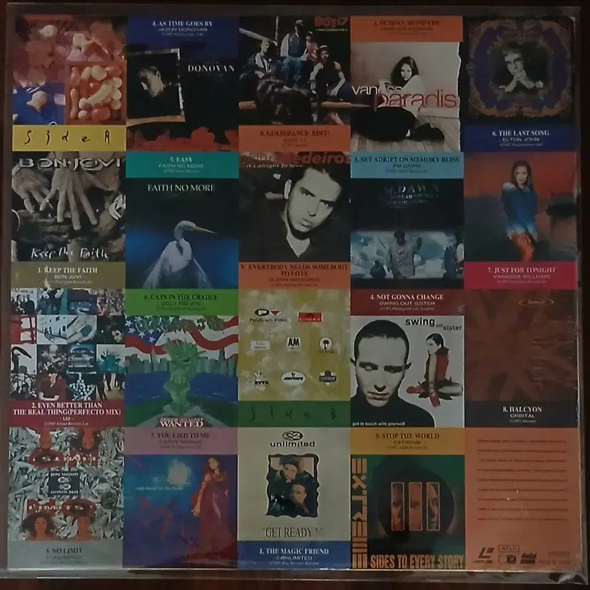 [BUNJANG] 90s Pop Rock Alternative Collection LaserDisc / 90년대 팝.락. 얼터너티브 모음 LD 레이져디스크