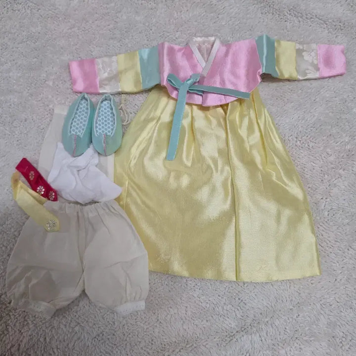 [BUNJANG] Baby Doll Hanbok (Doll Not Included) / 베이비돌 한복(인형미포함)