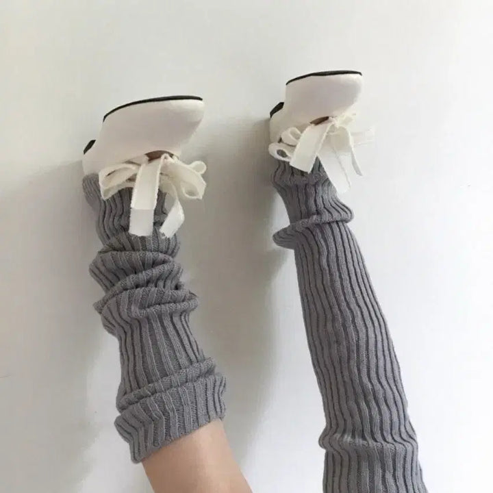 [BUNJANG] Clata Ribbon Flats White 230mm / 클라따 리본플랫슈즈(44000