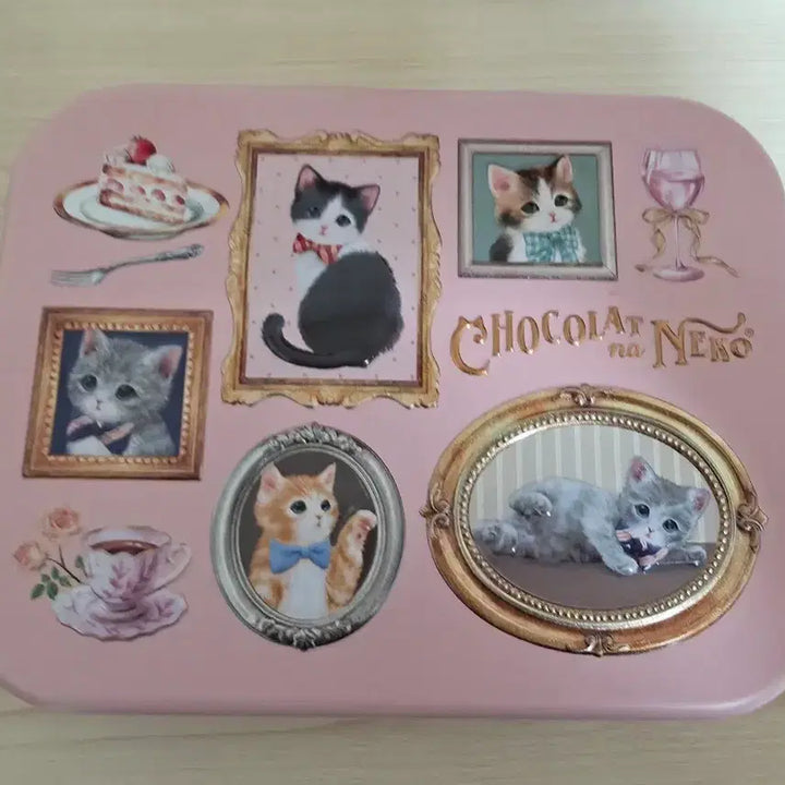 [BUNJANG] Morozoff Cat Tin Case / 7월 이벤트> 모로조프 초콜릿 고양이 틴케이스
