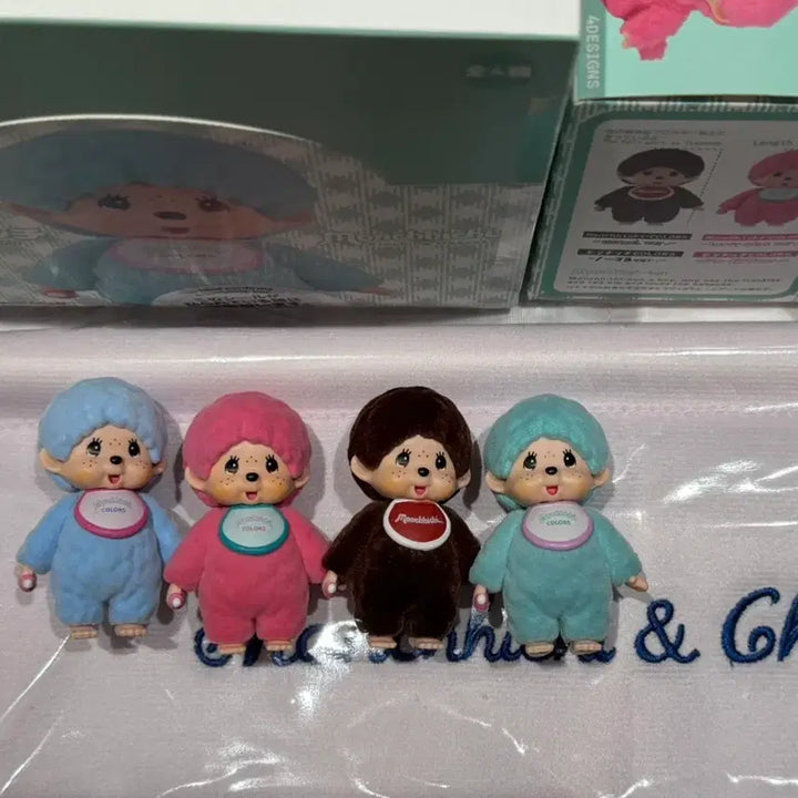 [BUNJANG] Color Monchhichi Floki Figure / 컬러몬치치 플로키 피규어
