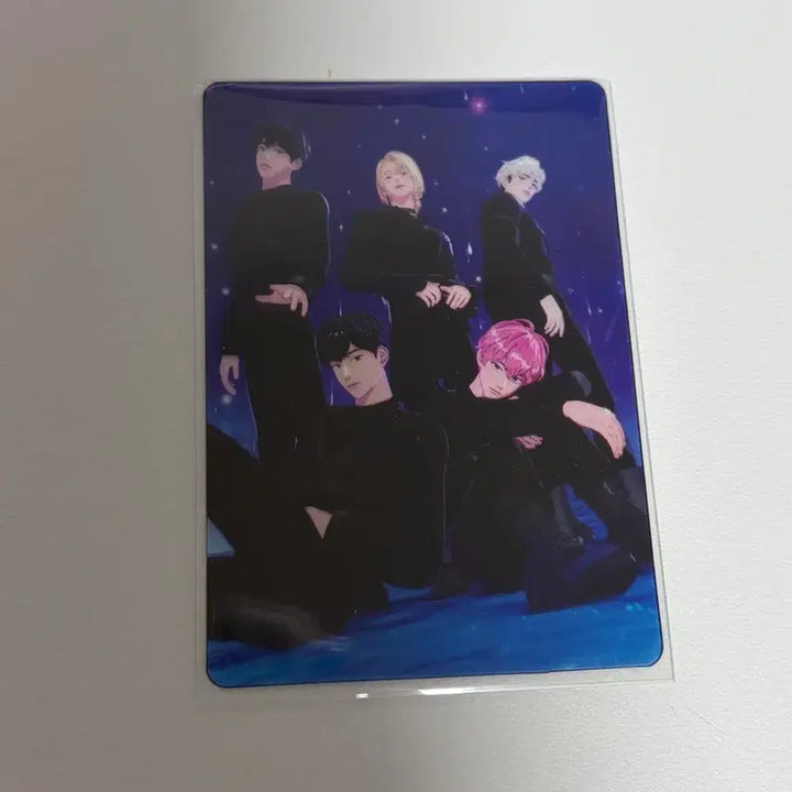 [BUNJANG] PLAVE Black Wait For Me Big Photocard / 플레이브 빅포카 투명 블랙 기다릴게