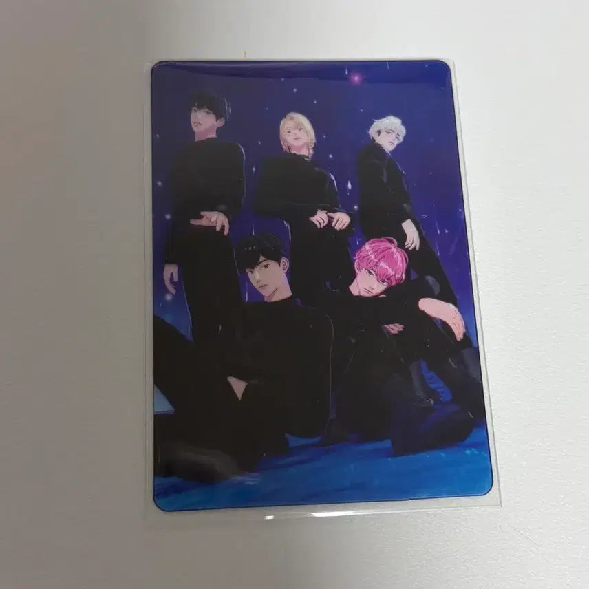 [BUNJANG] PLAVE Black Wait For Me Big Photocard / 플레이브 빅포카 투명 블랙 기다릴게