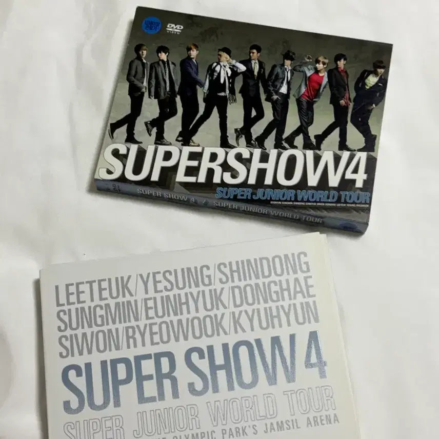 [BUNJANG] Super Junior Super Show 4 DVD / 슈퍼주니어 슈퍼쇼4 DVD