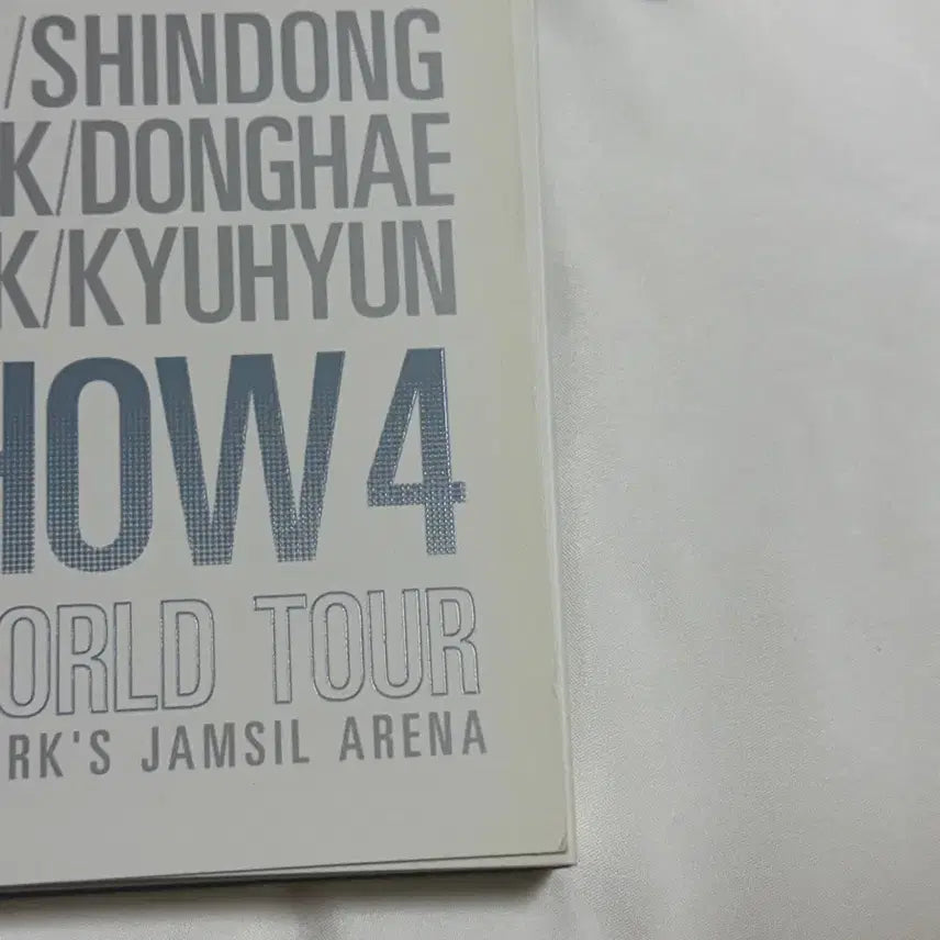 [BUNJANG] Super Junior Super Show 4 DVD / 슈퍼주니어 슈퍼쇼4 DVD
