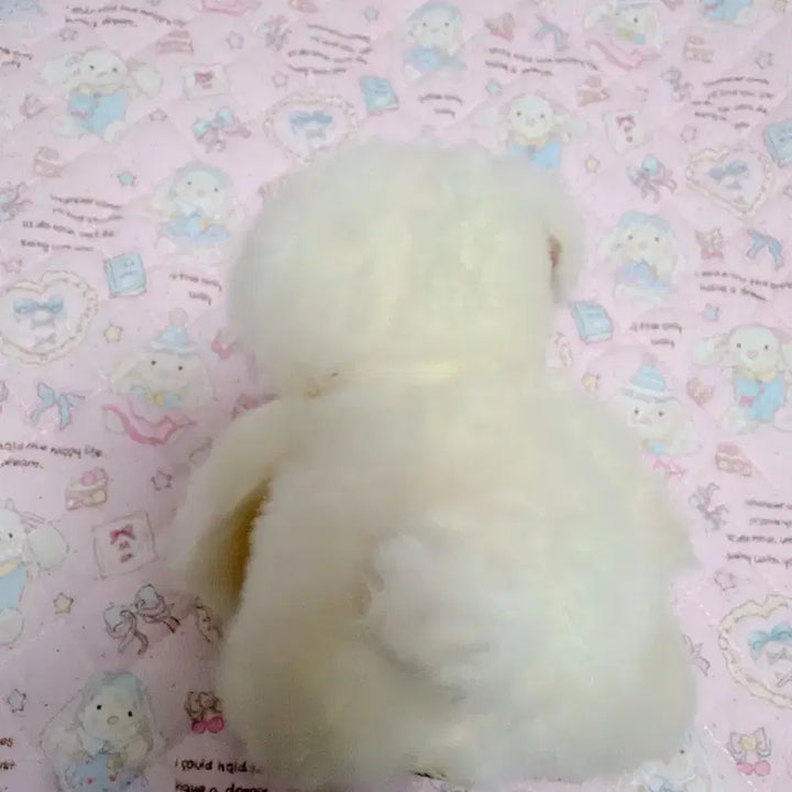 [BUNJANG] Retro Vintage White Puppy Doll / 레트로 빈티지 강아지 인형