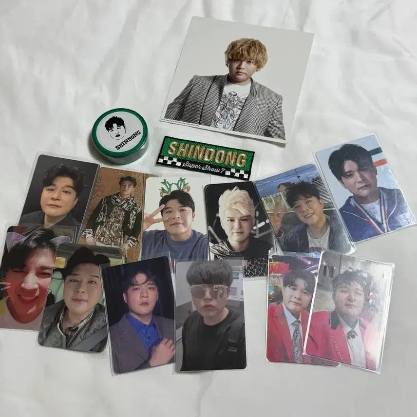 [BUNJANG] Super Junior Shindong Bundle Set Photocard, Postcard, Sticker, etc. / 슈퍼주니어 신동 굿즈 포토카드 엽서 스티커 등 일괄