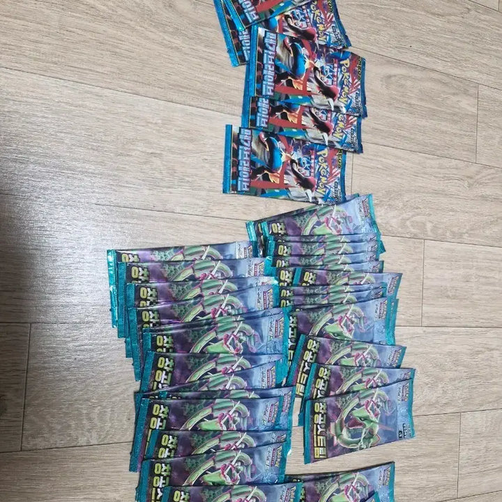 [BUNJANG] Pokemon Card Game Sky Stream Booster Packs - 30 Packs + Mega Battle Booster Packs - 5 Packs / 포켓몬카드 창공스트림 낱개 30팩 + 메가브레이드 5팩