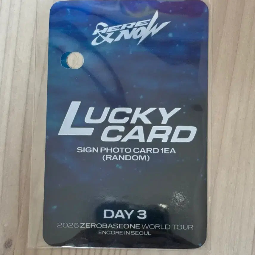 [BUNJANG] ZB1 1st Concert Lucky Draw Photocard / 제베원 앙콘 막콘 럭키카드